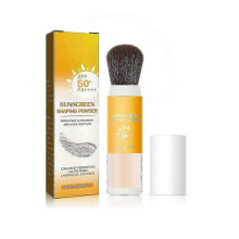 (2pcs) Face Powder Sunscreen, SPF 50+ PA++++, Long-Lasting, Lightweight, and Breathable Sunscreen Powder