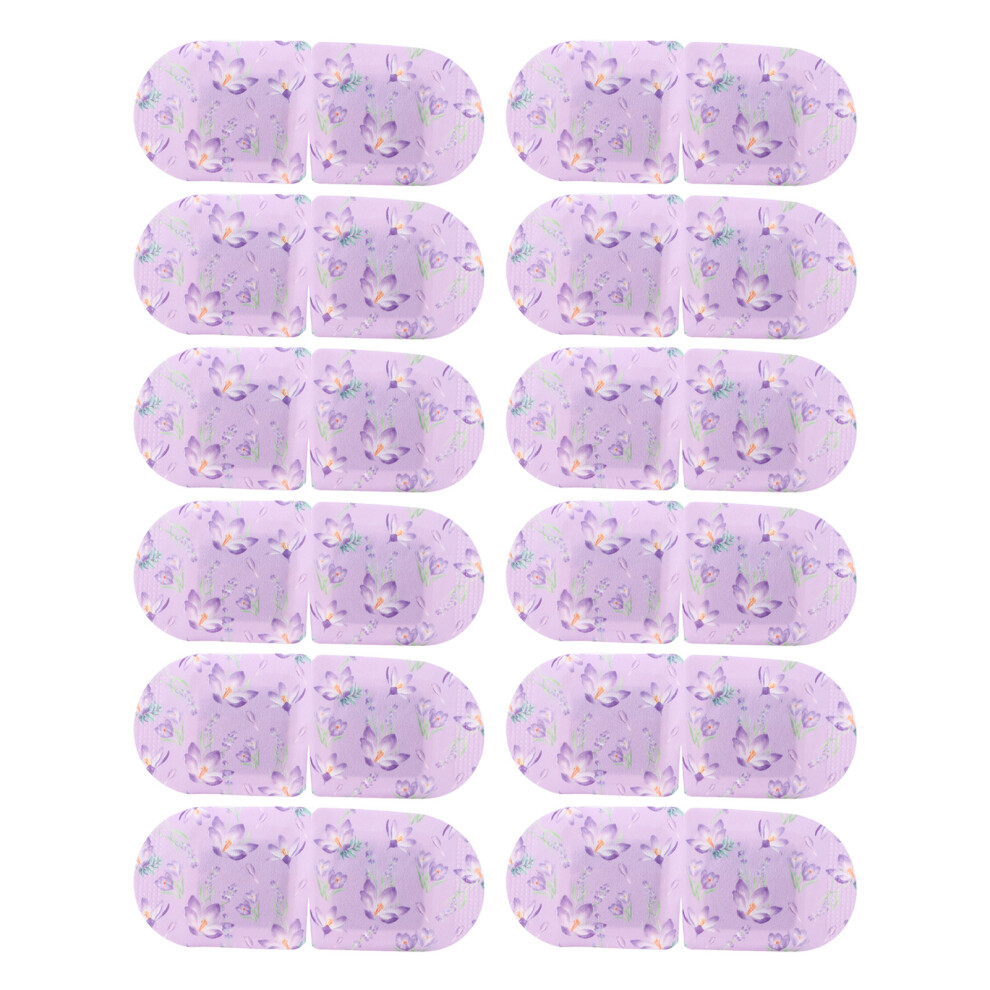 Lavender 12Pcs Steam Eye Cover Disposable Hot Compress For Tired Eyes