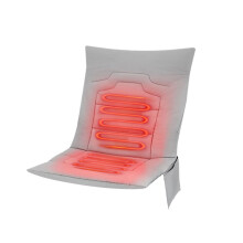 Graphene-Based Heated Seat Cushion USB Compatible, Promotes Circulation And Fast Warming For Campers Hikers Travelers, Foldable Design With Carry Bag