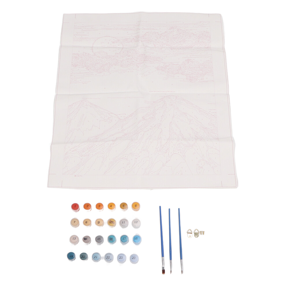 Paint By Numbers Kit For Adults With Non Toxic Odorless Pigments, Waterproof Canvas And Eco Friendly Materials, Designed For Easy Operation And