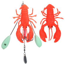Bass Fishing Soft Plastic Craw Lure Realistic Crawfish Design Buoyant Claws Versatile Rigging Options Durable TPE Lifelike Action Effective For Deep