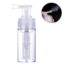 Refillable Powder Sprayer Bottle Leakproof Dry Powder Dispenser With Locking Cap Mushroom Style Comfort Grip For Makeup Artists Cosmetologists