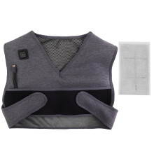 Neoprene Shoulder Heating Wrap With Moxibustion Function, Ergonomic Design For Shoulder Stability And Rotator Cuff Support, 3Speed Temperature