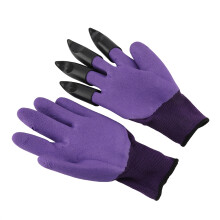 Breathable Wearing Claw Design Garden Gloves, Gardening Gloves With Claws For Digging Soil And Farm Excavation Water Resistant Reusable Easy To Clean