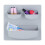 Multi Functional Wall Caddy For Home Essentials Scratch Free Adhesive Durable Plastic Storage Organizer With Hooks For Kitchen Bathroom Office Simple 4