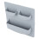 Multi Functional Wall Caddy For Home Essentials Scratch Free Adhesive Durable Plastic Storage Organizer With Hooks For Kitchen Bathroom Office Simple 8