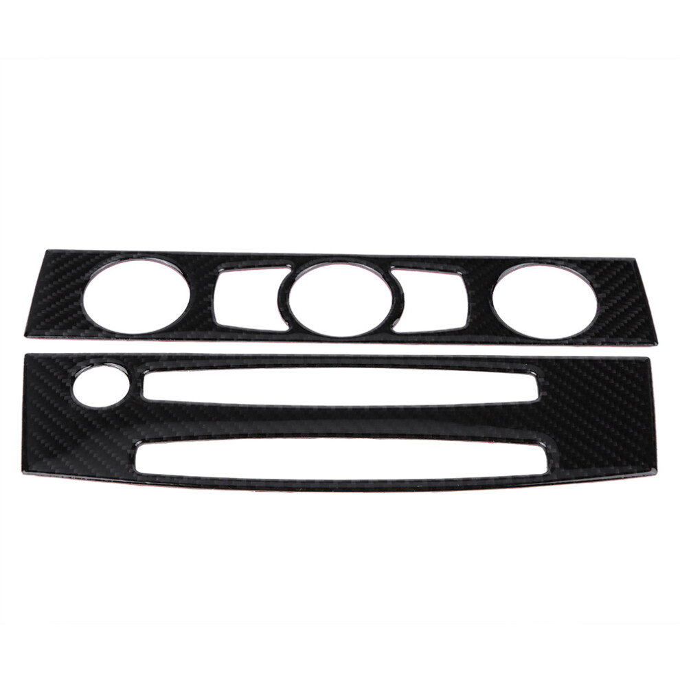 High Quality Abs Plastic Car Air Vent Sticker Carbon Fiber Interior Trim Easy Installation Dust Proof Precision Manufacturing Scratch Resistance Cool 9448483326063