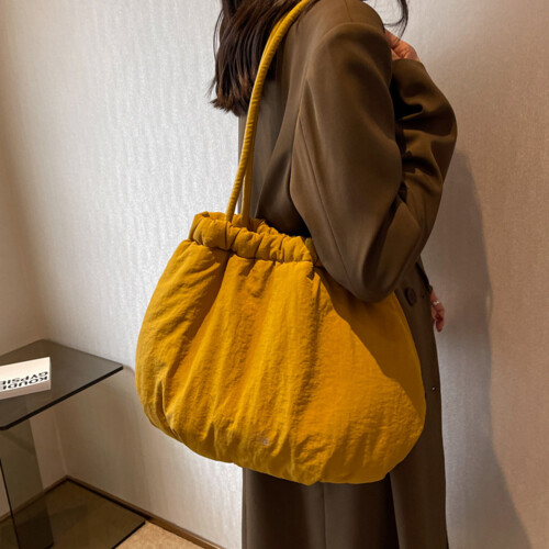 (Lemon Yellow) Women\'s Yellow Top Handle Satchel Bag 1
