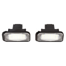 Durable Material LED License Plate Light Weatherproof Plug And Play Easy Installation Energy Efficient High Brightness White Light Modern Appearance