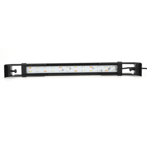 Heat Managed Full Spectrum Aquarium Light with External Controller, Slim Sleek Fish Tank Lighting Featuring Power On Memory Function and Adjustable 2