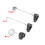 Inspection Camera With Light, Borescope Tool Featuring Flexible Rigid Snake Cable And Real Time Imaging For Sewer Drain And Pipe Detection 2