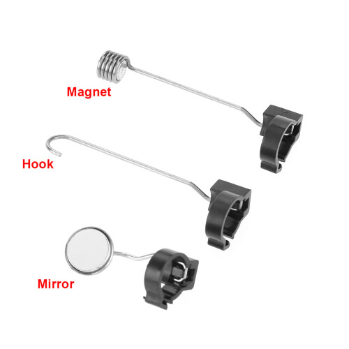 Inspection Camera With Light, Borescope Tool Featuring Flexible Rigid Snake Cable And Real Time Imaging For Sewer Drain And Pipe Detection 1