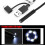 Inspection Camera With Light, Borescope Tool Featuring Flexible Rigid Snake Cable And Real Time Imaging For Sewer Drain And Pipe Detection 3