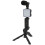 Vlogging Equipment Bundle for Influencers with Adjustable LED Light Microphone Tripod and Bluetooth Remote, Universal Smartphone Holder for Stable 6