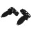 Silicone Controller Grips Compatible With Oculus Quest3S Adjustable Strap Non Slip Handle Quick Battery Replacement Secure Grip Signal Friendly 3