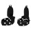 Silicone Controller Grips Compatible With Oculus Quest3S Adjustable Strap Non Slip Handle Quick Battery Replacement Secure Grip Signal Friendly 7