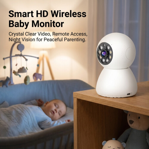 Wi-Fi PTZ Camera 1080P HD with Night Vision 1