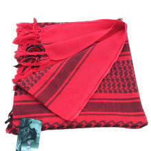 (M18-182 Multicolor) Military Tactical Scarf - Desert Camo with Tassel