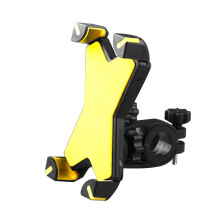 (Yellow) Bike Phone Holder Universal Stand