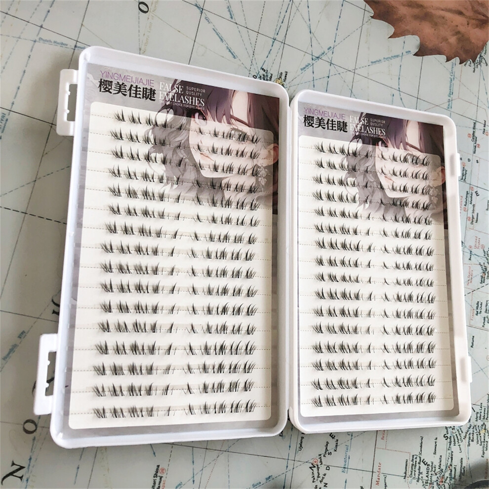 Dachuang Beauty (320 Clusters 32 Rows) Realistic Cat Whisker Lashes For Eye Makeup