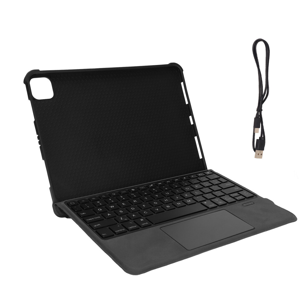Detachable Backlit Keyboard Case For Ipad Pro11-Inch M4with Multi-Touch Trackpad, Stylus Holder & Smart Protection Folio Shell For Versatile 9357860353823