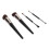 Κιτ πινέλων μακιγιάζ eyeliner υψηλής ποιότητας, 4 τεμάχια πινέλα μακιγιάζ με λεπτή 3