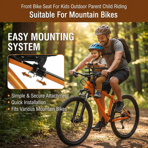 Kids Bike Seat for Mountain Bikes 1