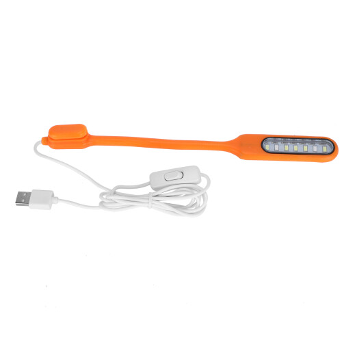 Flexible Neck Adjustable Angle Ultra Bright Low Power Consumption USB LED Reading Light Mini Size Eco Friendly Materials For Night Work Study