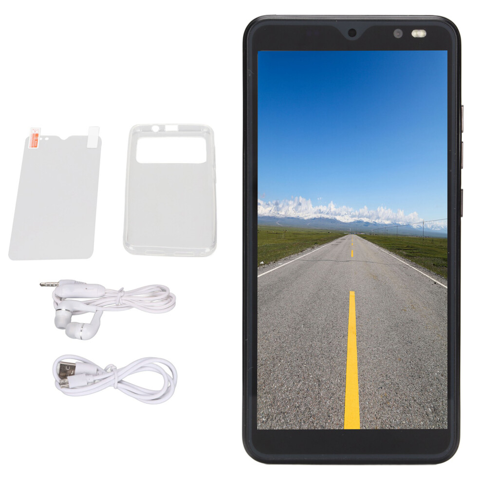Entry-Level Unlocked Smartphone With Facial Recognition Unlock, Hd Screen Dual Sim Dual Cameras Android System Expandable Storage For Multimedia 9357860353892