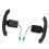Pair Carbon Paddle Shifters Magnetic 4
