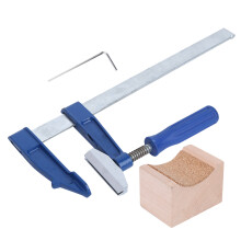 Ferramenta manual para pressionar trastes de guitarra elétrica e baixo, feita de metal e madeira, kit para troca de cordas.