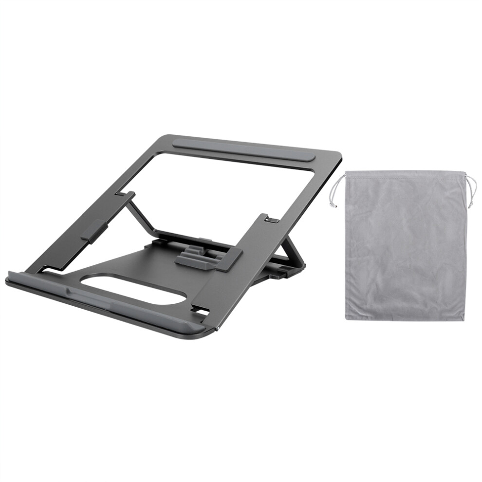 Adjustable Foldable Laptop Stand Ergonomic Aluminum Alloy Sturdy And Lightweight For11-15.6Inch Devices Comfortable Viewing Height With Simple 9357860113250