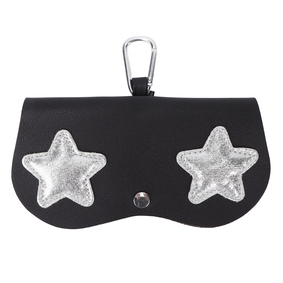 Fashionable Vegan Leather Eyewear Case For Sunglasses And Prescription Glasses With Secure Closure Portable Design, Scratch Resistant Glasses Holder