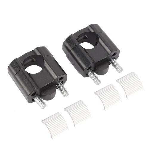 Motorrad Lenker Riser Aluminium 28mm Paar