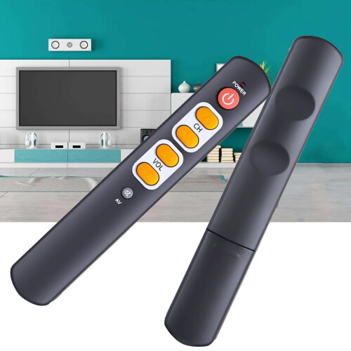 (Orange) EasyLearn TV Remote for Seniors & Disabled 2