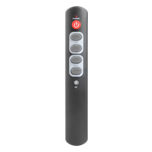 (Gray) EasyLearn TV Remote for Seniors & Disabled