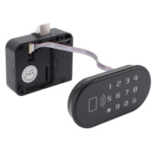 Zinc Alloy Drawer Lock with Reset Pin, Security Cabinet Lock