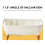 (Ivory White) Large Dish Drying Rack w/ Utensil Holder 2