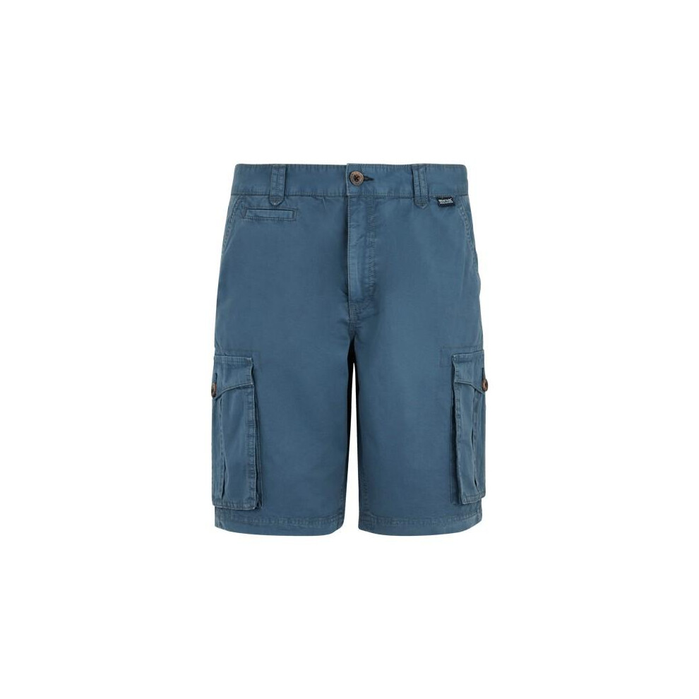 Regatta (30R, China Blue) Mens Shorebay Ii Cargo Shorts