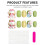 (L) Cartoon Fake Nails - Chip & Smudge Proof 2