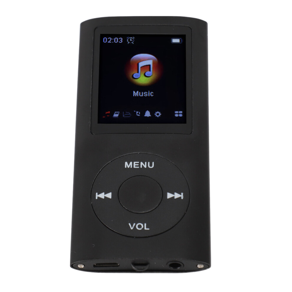 Portable Mp3 Player 1.8" Tft 64G Support Hifi Sound & 7 Modes Black 9331387552945