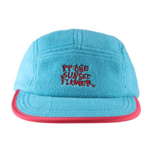 (Lake Blue) Trendy Fleece Baseball Cap - Flat Brim Gift