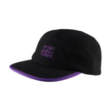 (Black) Trendy Fleece Baseball Cap - Flat Brim Gift