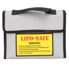 Charging Safety Lipo Battery Safe Bag Fireproof Explosionproof Battery Storage Flame Retardant Glass Fiber High Fireproof Temperature Bag For Lithium