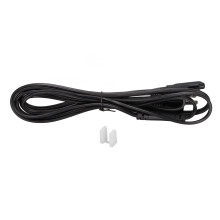 Insulating Waterproof Extension Cable Heat Resistant Flame Retardant PVC Cover Reinforced Design Flexible IEC320C7to NEMA Plug Power Cord For Home