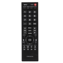 Télécommande de remplacement Plug and Play pour téléviseurs LCD Toshiba. Compatible avec de nombreux modèles. Qualité garantie. Aucun codage