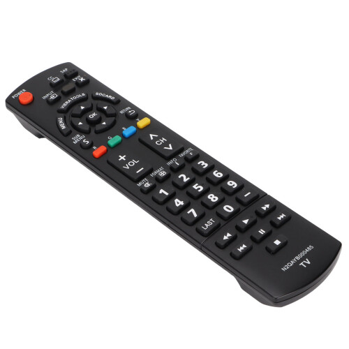 HDTV Support Remote Replacement Compatible Models Angled Extension Cable No Programming Needed Universal Fit Viera TV AA Batteries Plasma LCD LED 2
