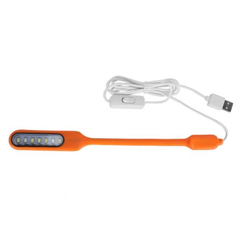 Flexible Neck Adjustable Angle Ultra Bright Low Power Consumption USB LED Reading Light Mini Size Eco Friendly Materials For Night Work Study 1