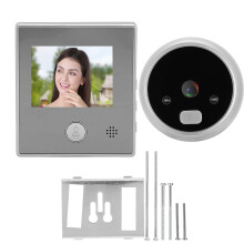 Vizualizator digital pentru ușă, monitorizare securitate 24 de ore, cu viziune nocturnă în infraroșu, ecran TFT LCD de 2,8 inci, vizor ascuns,