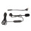 HDMI Splitter Compatible Boom Mic Cable For Headphones With3.5Mm Interface Noise Cancelling Volume Mute Button Timer Function Easy Adjustment 6
